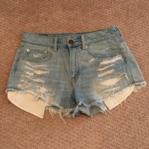 American Eagle High Rise Festival Shorts